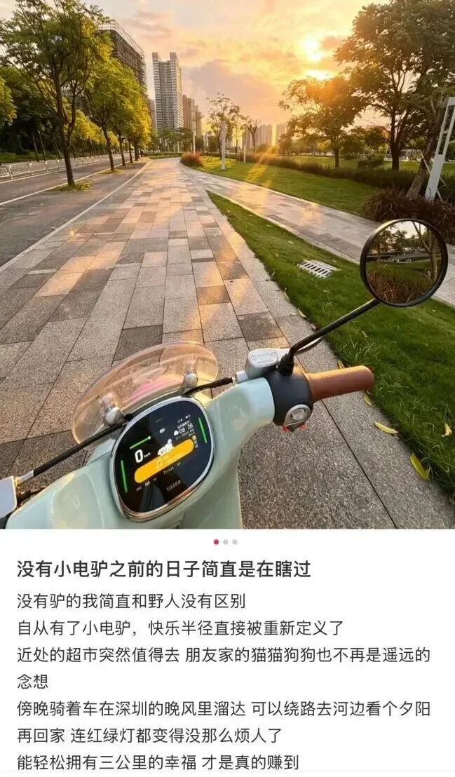 第一批“纯过日子人” 和小电驴结婚了 第一批“纯过日子人” 和小电驴结婚了